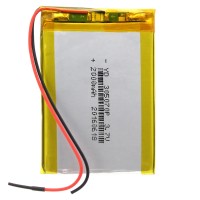 Аккумуляторная батарея универсальная 305070p 3,7v Li-Pol 2000 mAh 3*50*70 mm