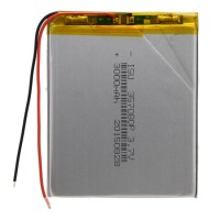 Аккумуляторная батарея универсальная 357080p 3,7v Li-Pol 3000 mAh 3.5*70*80 mm