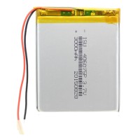 Аккумуляторная батарея универсальная 406075p 3,7v Li-Pol 3000 mAh 4*60*75 mm Аккумуляторная батарея универсальная 406075p 3,7v Li-Pol 3000 mAh 4*60*75 mm