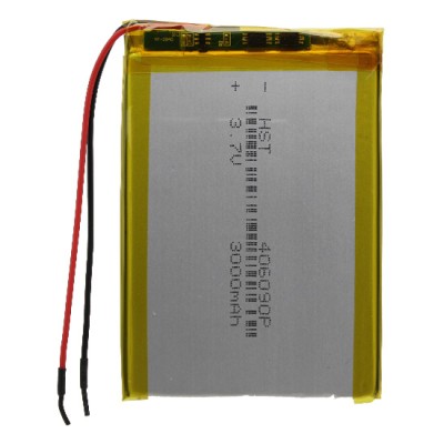 Аккумуляторная батарея универсальная 406090p 3,7v Li-Pol 3000 mAh 4*60*90 mm