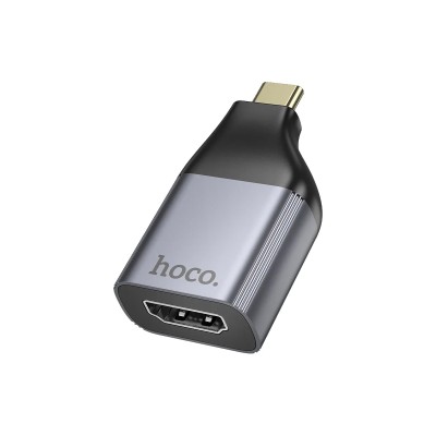 Адаптер Type-C - HDTV Hoco UA33 Серый