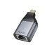 Адаптер Type-C - RJ45 Hoco UA35 Серый