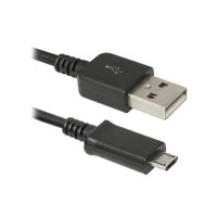 Кабель USB - MicroUSB для Samsung (тех.упак.) Черный