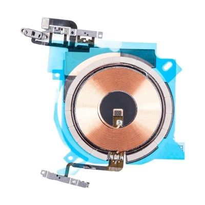 Шлейф для iPhone 12 на беспроводную зарядку/кнопку включения/кнопки громкости