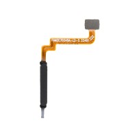 Шлейф для Xiaomi Redmi 10 сканер отпечатка пальцев Серый