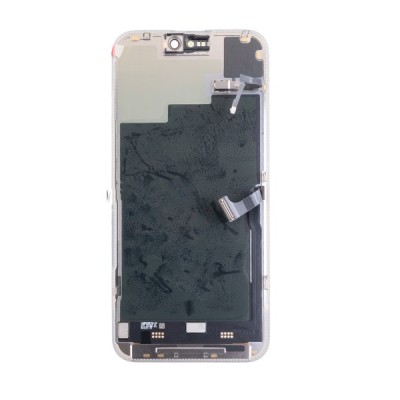 Дисплей для Apple iPhone 15 Pro Max (A3106) в сборе с тачскрином Черный - OR (SP) (с верификацией “Новая запчасть”)