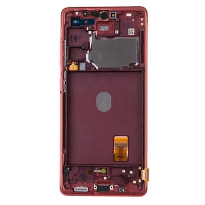 Дисплей для Samsung G780F Galaxy S20 FE модуль Красный - OR (SP)