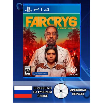 Диск Far cry 6 PS4 Новый