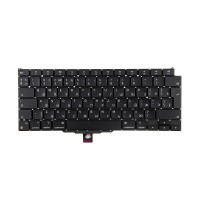 Клавиатура для ноутбука MacBook Air M1 13" A2337 (2020, Г-образный Enter RU) Черная