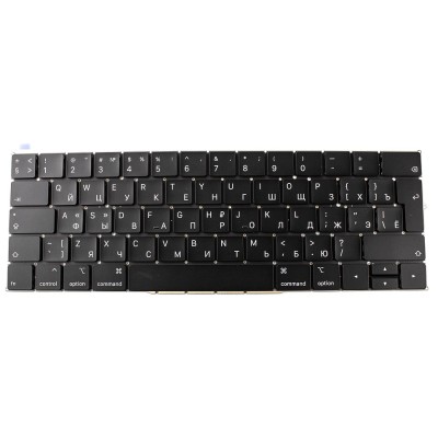 Клавиатура для ноутбука MacBook Pro 13" A1989 (2018-2019, Г-образный Enter RU) Черная