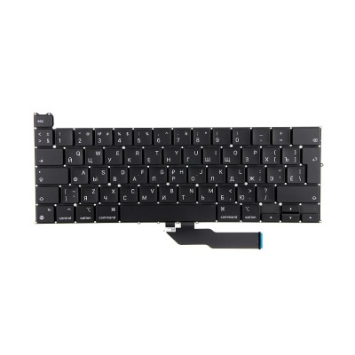 Клавиатура для ноутбука MacBook Pro 13" A2251 (2020, Г-образный Enter RU) Черная