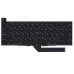 Клавиатура для ноутбука MacBook Pro 16" A2141 (2019, прямой Enter RU) Черная