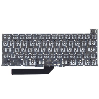 Клавиатура для ноутбука MacBook Pro 16" A2141 (2019, прямой Enter RU) Черная