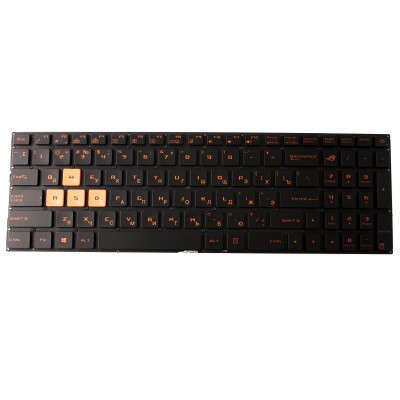 Клавиатура для Asus GL502VM с подсветкой p/n: 90NB0DR1-R31RU0 90NB0DR5-R32RU0 90NB0DR5-R32RU1
