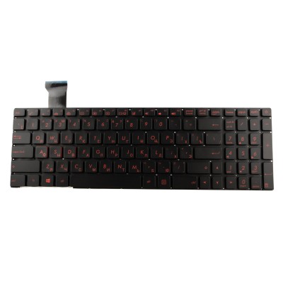 Клавиатура для ноутбука Asus FZ50JX с подсветкой p/n: NSK-UPSBU 0R, 0KNB0-662GRU00, 0KN0-RZ1RU13