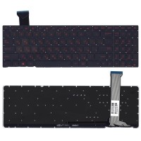 Клавиатура для ноутбука Asus GL552VX с подсветкой p/n: NSK-UPSBU 0R, 0KNB0-662GRU00, 0KN0-RZ1RU13