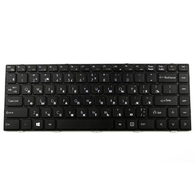 Клавиатура для ноутбука DNS Haier p/n: V136346AS4, AEJW6U02010, AEJW6J00010, V136346AJ6 JW6