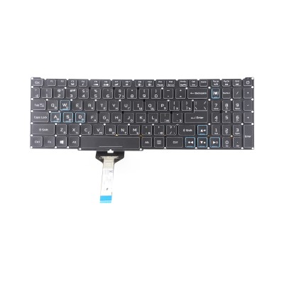 Клавиатура для Acer Nitro 5 AN517-41 RGB узкий шлейф p/n: NKI15131DX 15005128K203