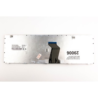 Клавиатура для ноутбука Lenovo G580 серая рамка p/n: 25-201846