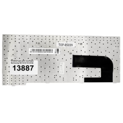 Клавиатура для ноутбука Samsung N110 Белая p/n: BA59-02419Q, BA59-02419R, BA59-02697C