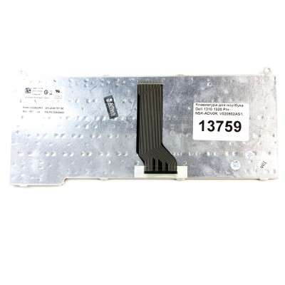 Клавиатура для ноутбука Dell Vostro 1310 p/n: NSK-ADV0R, V020902AS1, 0T466C, 0J483C, 0Y865J