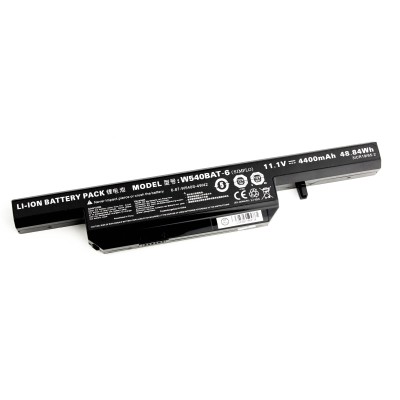 Аккумулятор для ноутбука DNS Clevo W550eu ORG (11.1V 4400mAh) p/n: W540BAT-6 6-87-W540S-427