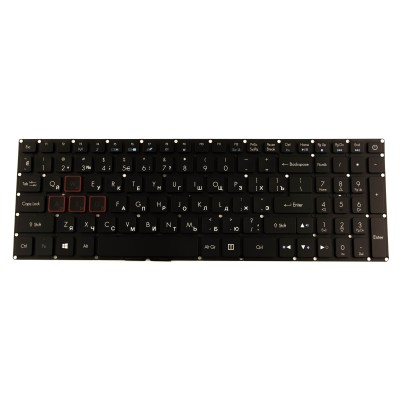 Клавиатура для Acer VN7-593 с подсветкой p/n: NKI1513053, 8270566BK201, ACM16B63U4