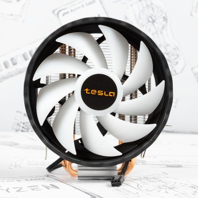 Кулер Tesla 920 RGB V2 (TSL-920-RGB-V2) 135Вт, 115X / 1200 / 1700 / AM4 / AM5