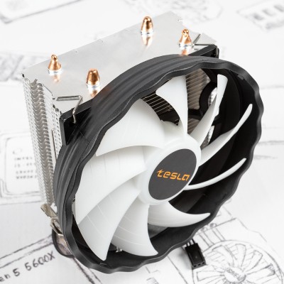 Кулер Tesla 920 RGB V2 (TSL-920-RGB-V2) 135Вт, 115X / 1200 / 1700 / AM4 / AM5