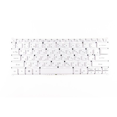 Клавиатура для Acer Swift 3 SF314-42 Серебро с подсветкой p/n: SV3P_A72WWL, NKI13130NY, 01804EC1K201