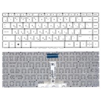 Клавиатура для HP 14-BP Белая p/n: NSK-XCGSV, 9Z.NE0SV.G0R