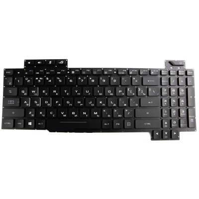 Клавиатура для Asus G703GS Черная p/n: AEB9B700010, V170146BS1