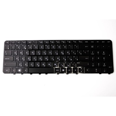 Клавиатура для HP M6 M6-1000 Черная с рамкой p/n: PK130U92B06, 690534-001, 698404-001, 9Z.N8MLN.101