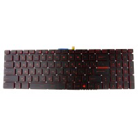 Клавиатура для ноутбука MSI GF65 с подсветкой Red p/n: NSK-FB1LN Клавиатура для ноутбука MSI GF65 с подсветкой Red p/n: NSK-FB1LN