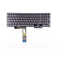 Клавиатура для ноутбука Lenovo IdeaPad 5 Pro-16ACH6 серая с подсветкой p/n: SN21B41042, LCM20L3