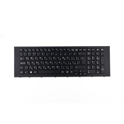 Клавиатура для ноутбука Sony VPC-EC черная с рамкой p/n: 148793961, MP-09L23SU-8863, MP-09L26GB-8863