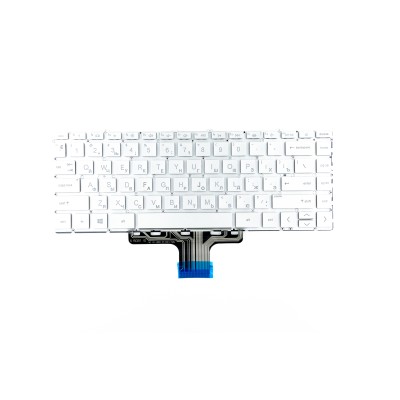 Клавиатура для HP 14-dw Серебро p/n: L96526-001