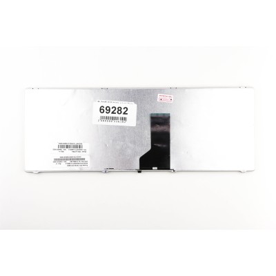 Клавиатура для Asus UL30 с серебристой рамкой p/n: 0KN0-FS1HE03, 04GNWT1KHE00-3, 9J.N1M82.30H
