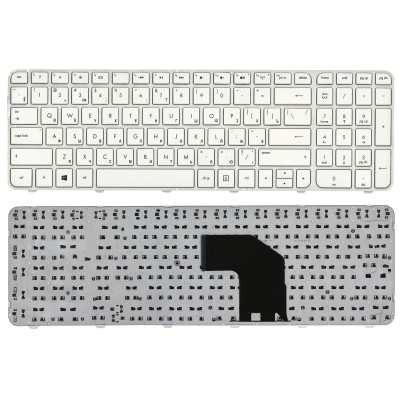 Клавиатура для HP Pavilion G6-2000 Белая с рамкой p/n: R36, AER36700010, AER36700110, AER36700210