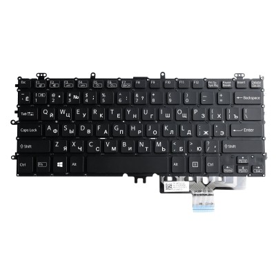 Клавиатура для ноутбука Sony SVF11 Черная p/n: 149274961