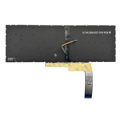 Клавиатура для MSI Crosshair 15 (B12Ux) p/n: 9Z.NK20M.A1D, AE09U018, NSK-FGABN