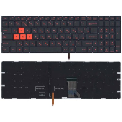 Клавиатура для Asus GL702VM p/n: 90NB0CQ1-R31RU0