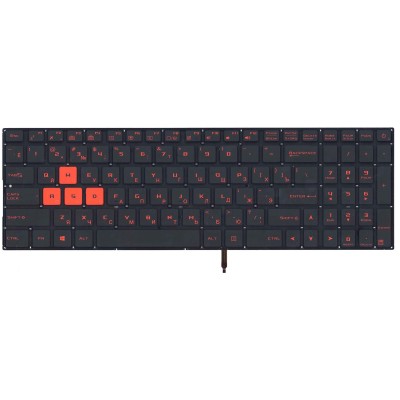 Клавиатура для Asus GL702VI p/n: 90NB0CQ1-R31RU0