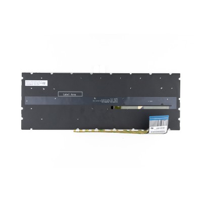 Клавиатура для ноутбука HP Pavilion Aero 13-BE золотистая с подсветкой p/n: 490.0NE07.BL01, SN10PWB3C