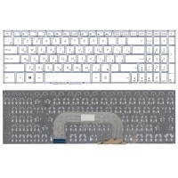 Клавиатура для ноутбука Asus VivoBook X705UD белая p/n: 0KN1-2R2US12, 0KNB0-6601US00