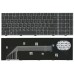 Клавиатура для HP Probook 4540s серая рамка p/n: 676504-251, 677045-251, 684632-251 701485-251