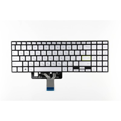 Клавиатура для Asus X521EA Серебро