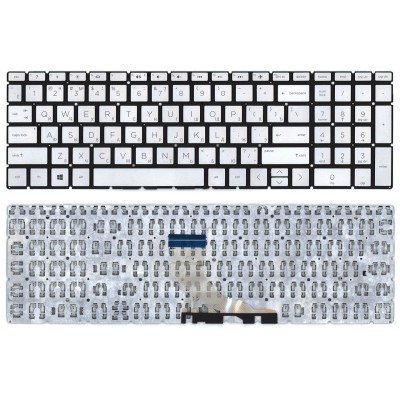 Клавиатура для HP 15-DA Серебро p/n: SG-93430-XBA