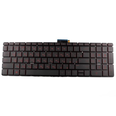 Клавиатура для HP 17-w с красной подсветской p/n: V150646LS1