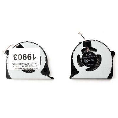 Вентилятор/Кулер для ноутбука Dell 7577 CPU + GPU ORG p/n: DFS541105FC01, DFS2000054H0T